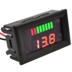 ماژول نمایشگر سطح شارژ باترى 60-12 ولت با ولتمتر روپنلی مدل A001