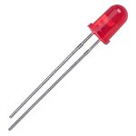 ال ای دی 5mm قرمز مات پایه بلند led