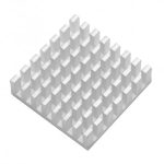 هیت سینک مربعی آلمینیومی مربعی سایز 28×28×8 میلی متر