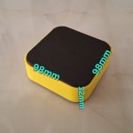 جعبه پلاستیکی زرد و سیاه