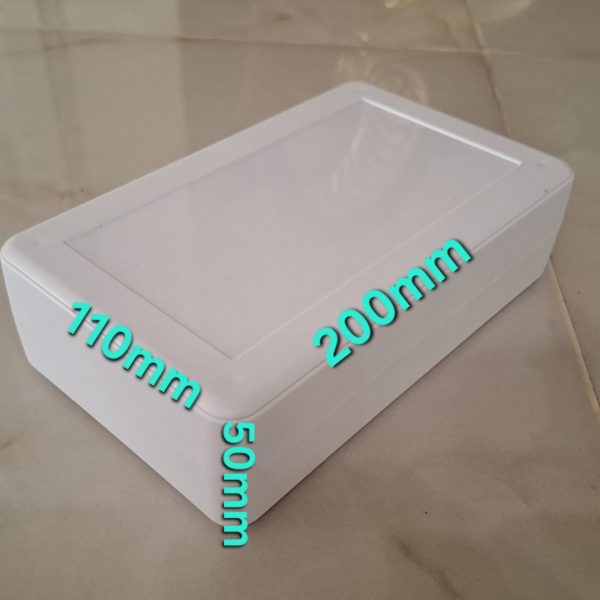 جعبه پلاستیکی سه تکه رومیزی سفید