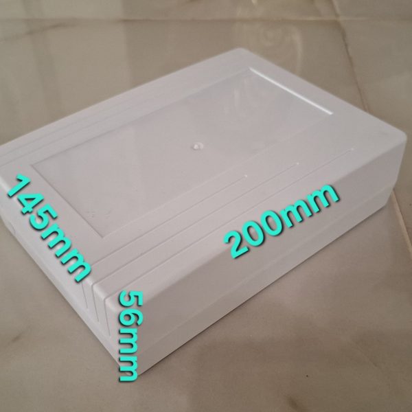 جعبه پلاستیکی 3 تکه دیواری سفید Wall-Mount
