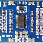ماژول آمپلی فایر 30 وات استریو XH-M228 با آی سی TPA3110 کلاس D2