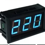 ولتمتر پنلی AC سایز 0.56 آبی