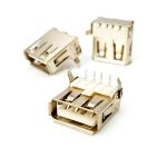 کانکتور مادگی USB تایپ A روبردی  سفید