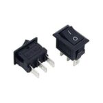 کلید راکر دوحالته کوچک سه پین KCD1-701 3PIN